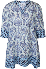ZHENZI tuniek combi print details