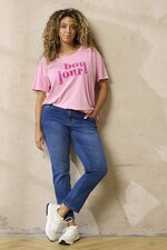 ZHENZI shirt korte mouw