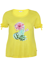 Shirt Zhenzi ALVILDE kaktus opdruk