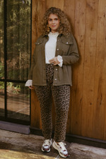 Exxcellent broek Liora animal print