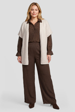 Exxcellent vest Myra glitter brei