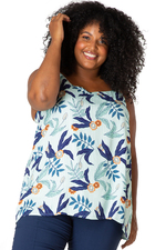 By Bella singlet print Zorah