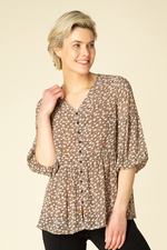 IVY BEAU blouse Thule 69 cm