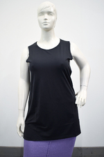 Deluca lang singlet lage hals
