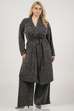 Curviss vest jas kimono stijl