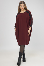 Mat fashion jurk wijdvallend