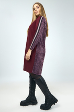 Jurk Mat fashion achter print