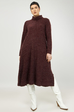 Jurk Mat fashion lang gebreid