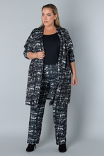 COLLETTA vest print losvallend