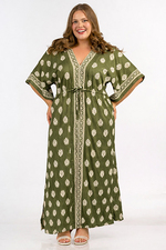 Curviss jurk kaftan look