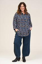 Gozzip baggy broek elastiek detail