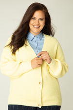 Yesta vest Diane 63 cm pofmouwen