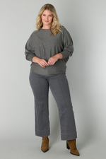 YESTA trui Roel vleermuismouw