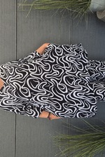 Bagoes a-lijn tuniek streep