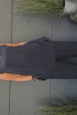 Bagoes lange broek half wijd stip