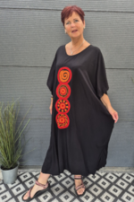 Bagoes kaftan jurk borduur