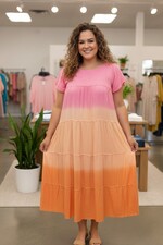 Bagoes lange jurk roezel