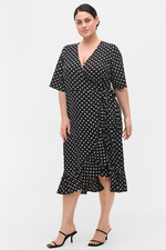 Zizzi wikkeljurk CAANNI print