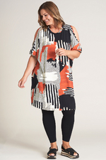 Tuniek Gozzip Inge cold shoulder