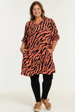 Gozzip tuniek Meta kleur zebraprint