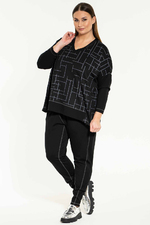 Gozzip broek Chloe stiksels