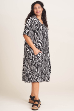 Studio jurk Sally print