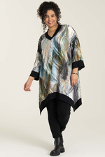 Studio tuniek Magda print met uni