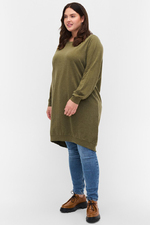Zizzi jurk sweatstof GIGGO