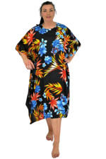 Luna Serena jurk kaftan print