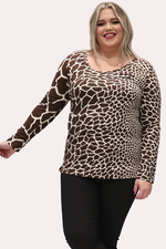 Shirt Marieke Ophilia dieren print