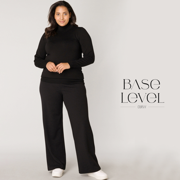 Base Level Curvy by Yesta | #1 in curvy dameskleding | Bagoes | Weite Hosen