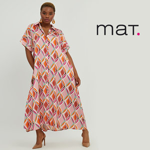 MAT Fashion plus size MAT Fashion jurk