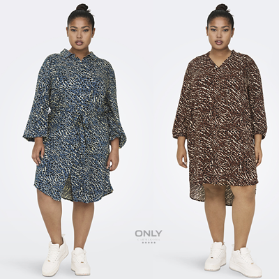 ONLY Carmakoma plussize fashion ONLY Carmakoma jurken met korting