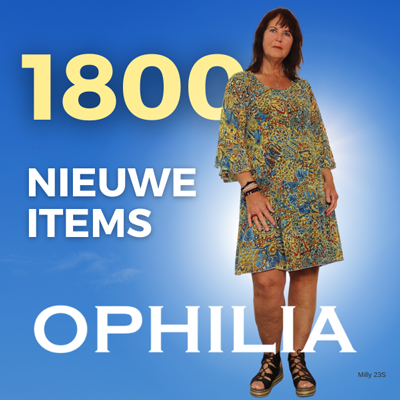 Grote maten dameskleding Ophilia