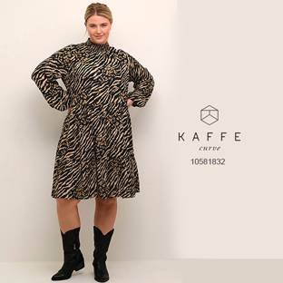 Kaffe curve plussize fashion Kaffe curve jurk