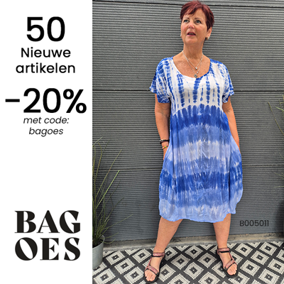 Bagoes eigen label met korting