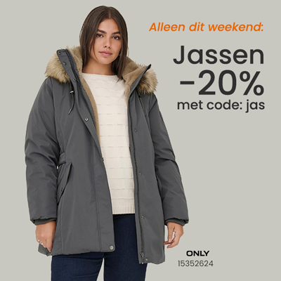 Nieuwe collectie jassen met korting