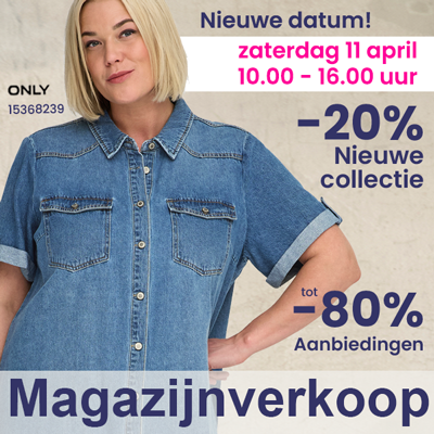 Grote maten dameskleding Magazijnverkoop