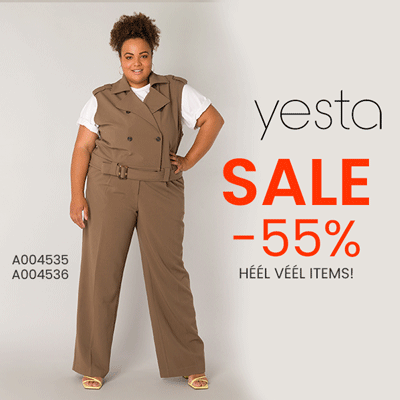 Grote maten dameskleding SALE Yesta