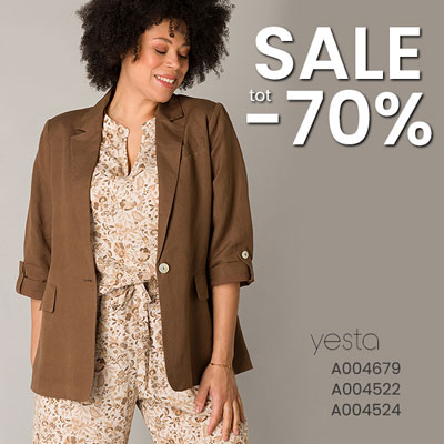 Grote maten dameskleding SALE Yesta