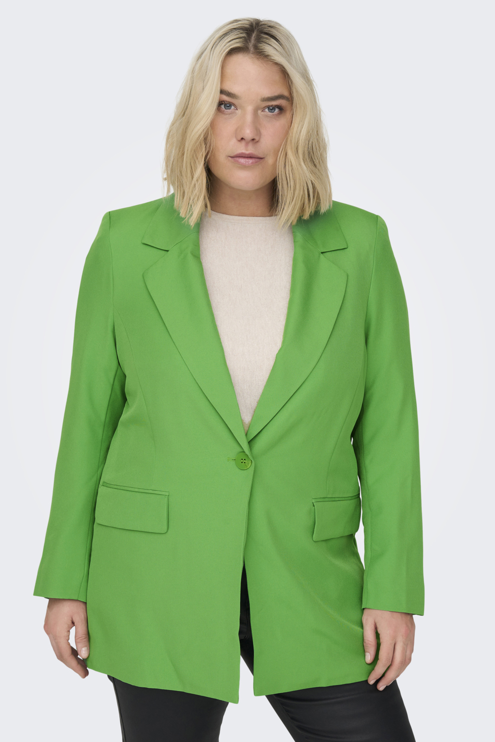 ONLY Carmakoma CARPEACH - Blazer - black/zwart ONLY Carmakoma CARPEACH - Blazer - black/zwart