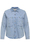 Light Blue Denim/Flower Embroidery