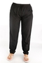 Broek Zhenzi dunne stof rondom elast | 2508599zwarS=42-44&nbsp;