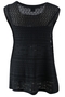 Vest Yellow+ mouwloos ajour brei | 035105geel1 maat&nbsp;