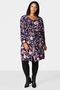 Jurk Zizzi HELIA lang print | M50143A1496s&nbsp;