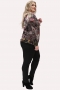 Shirt Ophilia Marieke velvet | Marieke VelvetTaup/Flow1=42&nbsp;