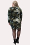 Jurk Ophilia Kim print square | Kim Print SquareSqua/gree1=42&nbsp;