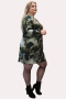 Jurk Ophilia Kim print square | Kim Print SquareSqua/gree1=42&nbsp;