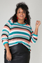 Trui Ivy Bella strepen print Maddy | 40032PA5046(0)&nbsp;