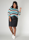 Trui Ivy Bella strepen print Maddy | 40032PA5046(0)&nbsp;